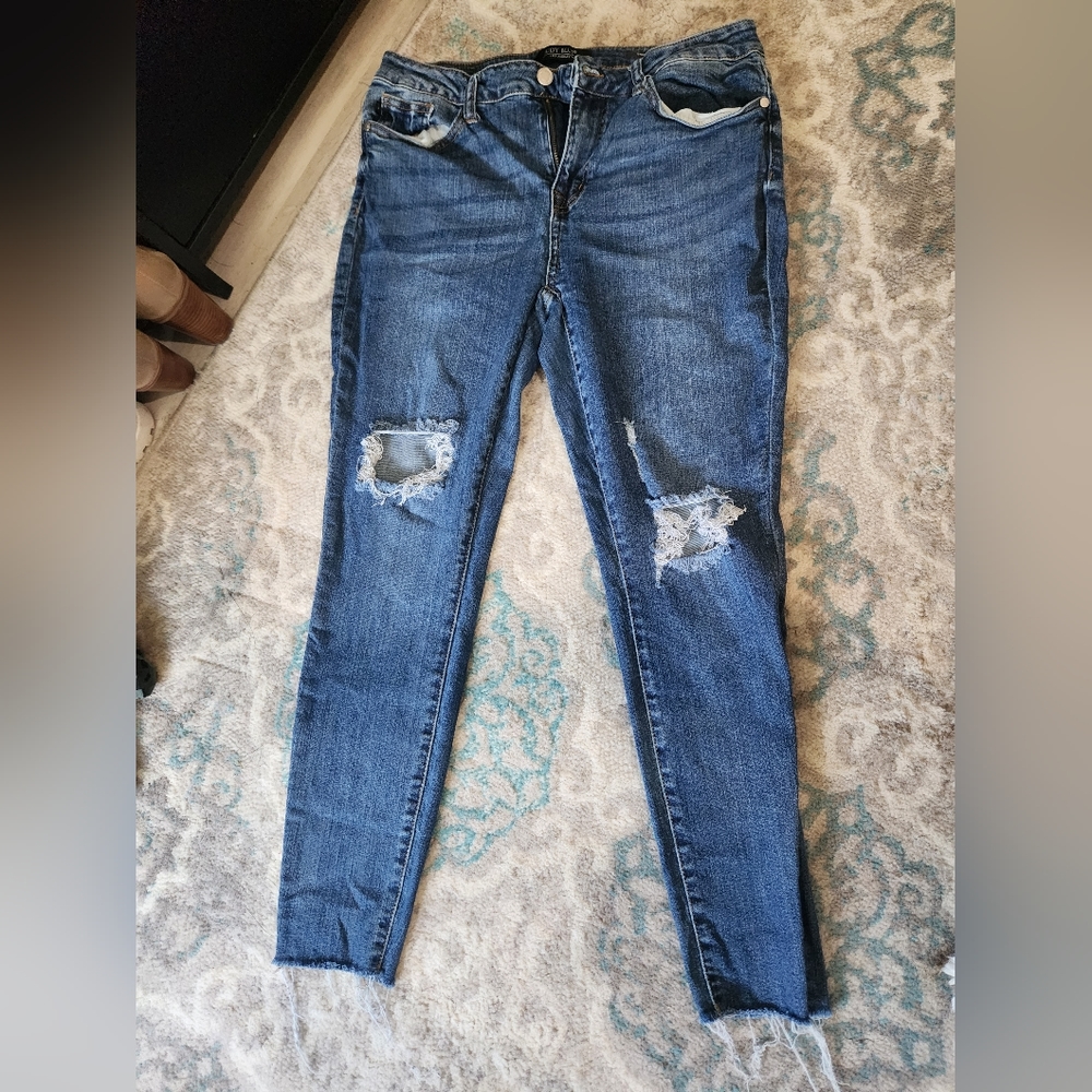 Judy blue size 13 mid rise skinny jean